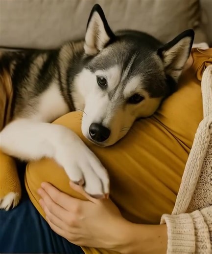 After we found out we were pregnant, my dog constantly lay on my stomach but barked at my husband if he tried to pet me. I thought she was just jealous, but then I discovered the horrible truth she had known all along. 😱😨 Loki and I had been best friends long before my husband entered my life. We shared every milestone together - his proposal, our wedding, and the day I learned I was expecting. She was my shadow, always sensing my emotions as if we were one. But Loki never bonded with my husba