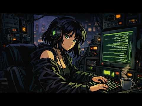 1985 ARCHIVE ECHOES MIDNIGHT // Cyberpunk Synthwave Coding Music | Hacker Music