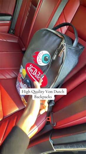 High Quality Von Dutch Large Size Backpack Review