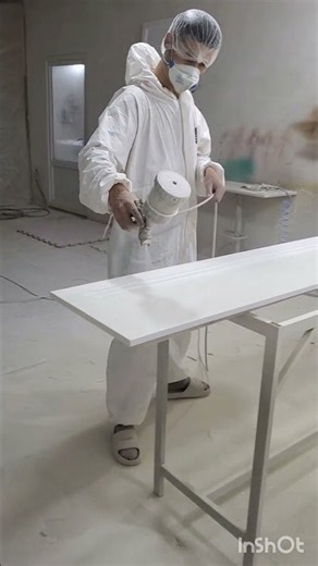 Professional MDF Spray Painting #wood #mdf #wooddesigner #polyurethane #woodworking #kitchen