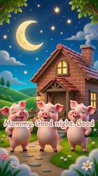 The Three Little Pigs & The Big Bad Wolf |#shorts #shortsviral #abc #bedtimestory #kids #cartoon #ai