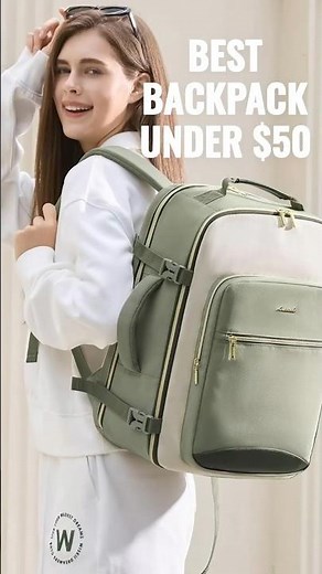 Top 6 Best Travel Backpacks Under $50 (Best of 2026) #travelgear #backpack #trending #viralshorts