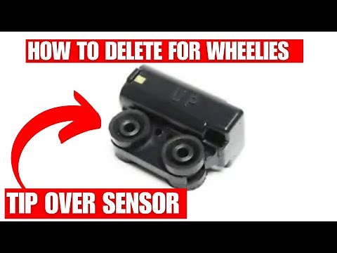 How to REMOVE TIP OVER SENSOR | Stunt Bike Tip Over Delete | MUST for wheelies DIY