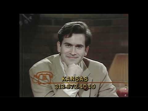 Bruce Campbell on PBS Late Night (May 6th, 1983)