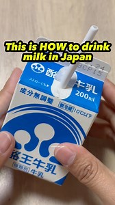 90K views · 540 reactions | This is HOW to drink milk in Japan #japan #japanese #japanlife | Japan ESPEcials | Facebook