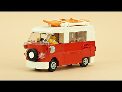 LEGO Old VW Van MOC Building Instructions