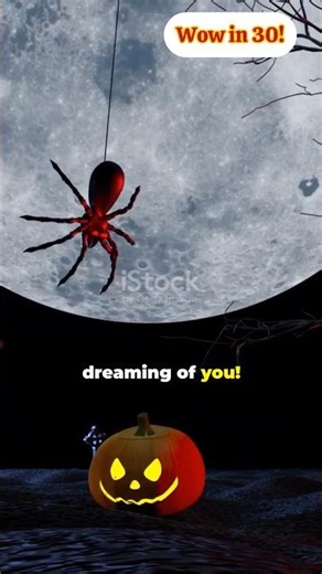 Do Spiders Dream?🕷️💭The Halloween Mystery! #facts #didyouknow #animals #mystery #shorts #scary #yt