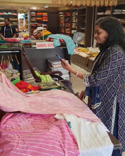 Select Your Products over a Personalised Video Call Book Your Slots at 7022609091 | Jaipur Hutz, Exclusive Bandhani