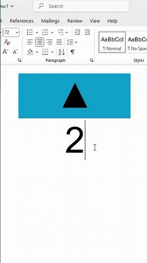 Type Black Up-Pointing Triangle with Keyboard Shortcut! #shorts
