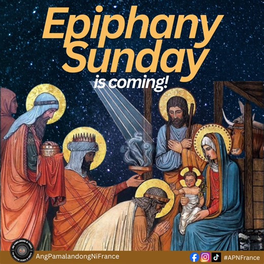 This Sunday, we celebrate the Epiphany. This is the day we remember when Jesus was revealed to the whole world, not just a few people. What it means for us: Just like the Magi (the Three Wise Men) followed a star to find Jesus, we are called to: • Seek Him: Look for Jesus with a humble heart. • Offer Him our lives: Give Him our time, our love, and our talents. • Worship Him: Recognize Him as our King, our Savior, and our God. Jesus came for everyone, everywhere. No matter who you are, He is wait