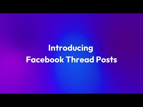 Facebook Thread Post Generator feature