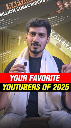 Our Most Favorite YouTubers of 2025 Fan Choice Creators