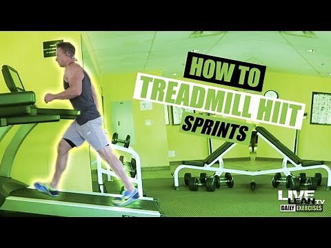 How To Do TREADMILL HIIT SPRINTS | Exercise Demonstration Video and Guide