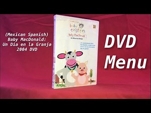 Baby MacDonald: Un Día en la Granja 2004 DVD Menu