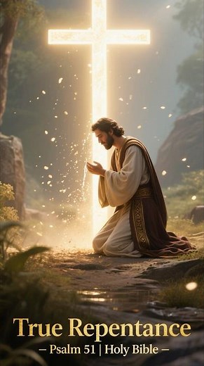 True Repentance – Psalm 51 Explained #psalm51 #bibleverses #faith #holybible #prayer #mercy