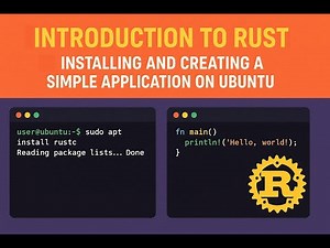 Introduction to Rust: Installing and Creating a Simple Application on Ubuntu