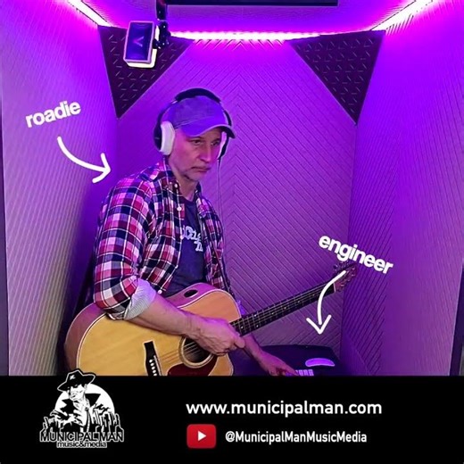 One-man Music Production Team - How I self-produce in a tiny home studio #guitar #homerecording