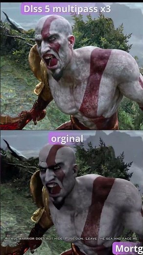 God of War 3 Remastered vs Dlss 5