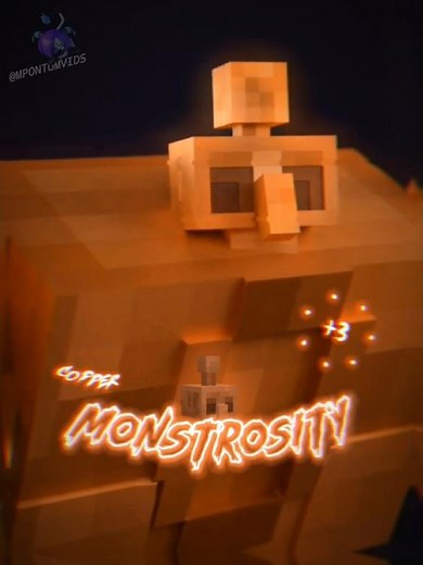 Copper Monstrosity vs Upgraded Iron Golem #minecraftanimation #cobe_studio #unclesalad #vsedit