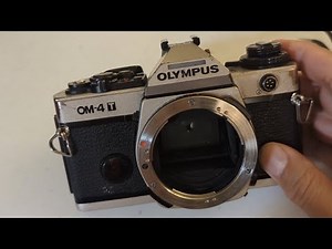 Olympus OM-4T (And Other OMs) STUCK Shutter/Winder EASY Repair. Save BIG $$ Do It Yourself!
