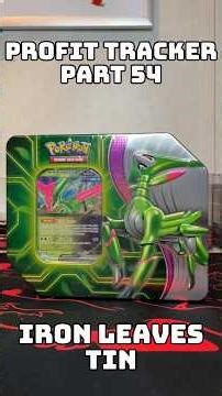 Profit Tracker Part 54: Iron Leaves Tin #pokemon #pokemoncards #pokemontcg #surgingsparks