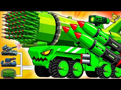 Rocket Dragon Tank Boss VS Missile Storm Machines | Final Tournament
