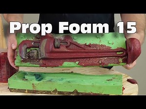 New Prop Foam 15: Dense, Flexible, Self-Skinning Foam For Weapon Props