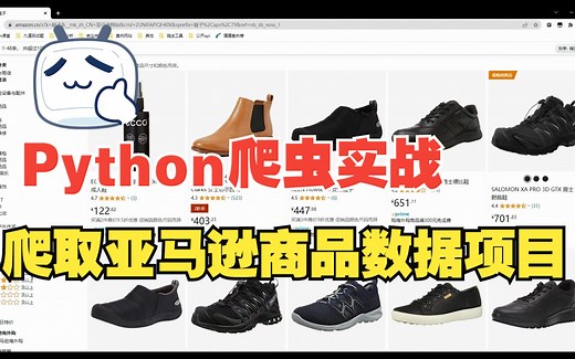 【接单实录】Python爬虫：爬取亚马逊商品数据项目实战（10分钟到手120元）！