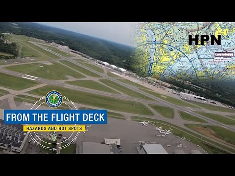 From the Flight Deck – Westchester County Airport, NY (HPN)
