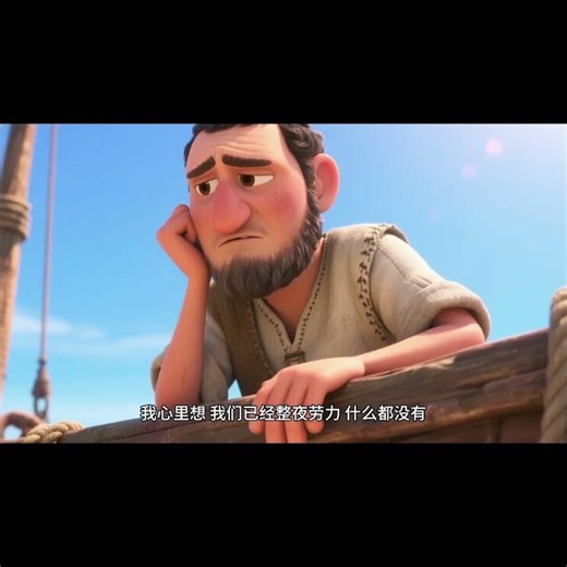 特别篇：整夜没有鱼?！然后......【天父的故事《捕鱼的彼得》】#biblestories #圣经故事 #儿童故事 #耶稣 #上帝 #主日学