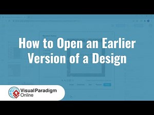How to Open an Earlier Version of a Design