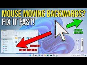How to Fix Inverted Mouse & Scrolling in Windows 11 (Moving Backwards!)