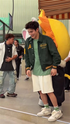 Hay ghẹo nhau lắm🤏 #fourthnattawat #lookkhunnoo #GarnierMenPadelDatexGentleFourth #xuhuong #viral