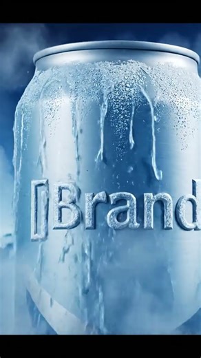 Giant Frozen Can Breaks Through Ice | Cinematic CGI Commercial