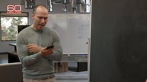 A new AI-powered vision tool created an anatomy quiz, reviewed hand-drawn answers on a chalkboard, and provided feedback — all in real-time. For a fun challenge, it also wrote and sang a rhyme about finding the area of a triangle in a British accent. https://cbsn.ws/3ZGITIH | 60 Minutes