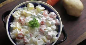Tasty Russian Healthy Salad Recipe
