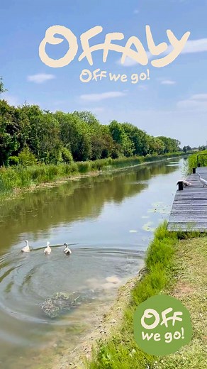 #OffWeGo to the Grand Canal Greenway! #VisitOffaly #Offaly #IrelandsHiddenHeartlands Ireland's Hidden Heartlands Discover Ireland Tourism Ireland | Visit Offaly