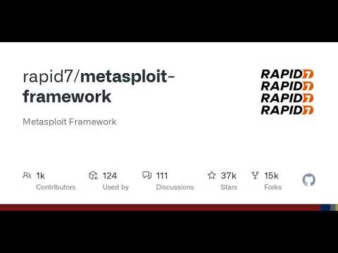 GitHub - rapid7/metasploit-framework: Metasploit Framework