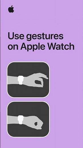 Double Tap and Wrist Flick gestures on Apple Watch | Apple Support