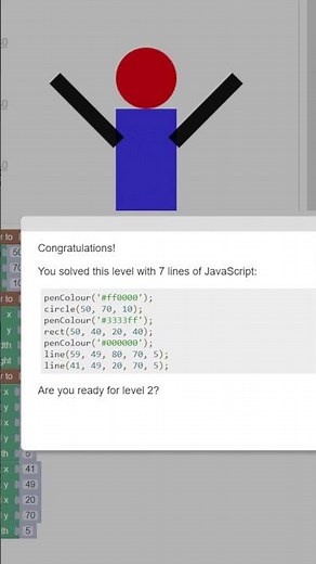Blockly Games Movie Level 1