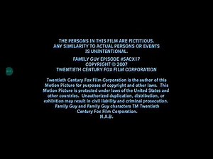 Fuzzy Door Productions/20th Century Fox Television (2007) #3