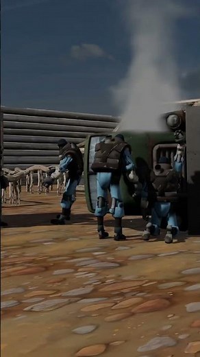 Scouts vs demo-robots part 3 #tf2 #tf2animation