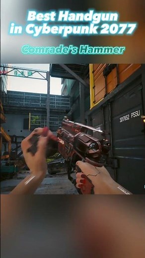 The BEST HANDGUN in Cyberpunk 2077
