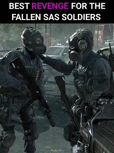 "This is for the boys at Hereford" - The Best Revenge For SAS soldiers In MW3 #shorts #cod #edit