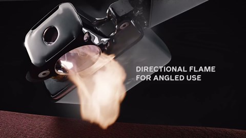 Zippo Pipe and Smoke Black Matte Pocket Lighter, One Size