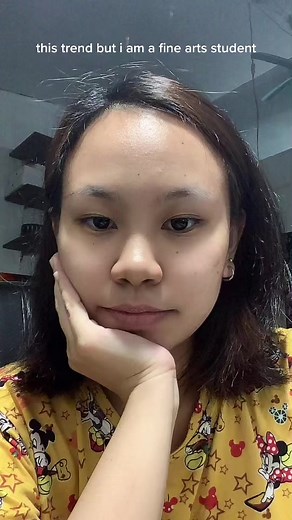 Drawing Technique by Fine Arts Student with Disney Theme