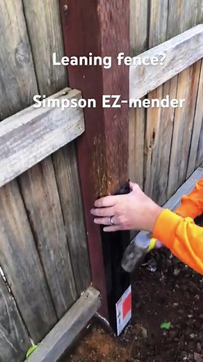 Effective Fence Repair with Simpson EZ-mender Solutions