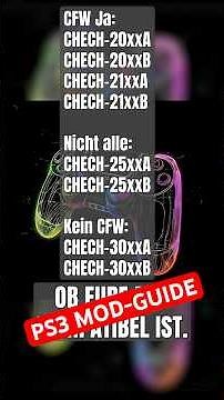 ‼️PS3 CFW installieren – Einfach erklärt! 🎮 #ps3 #cfw #customfirmware