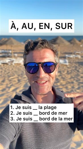 159K views · 4K reactions | Les prépositions de lieu en français : À, AU, EN, SUR | French School TV | Facebook