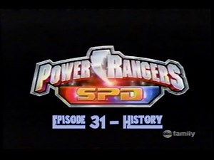 Power Rangers SPD Episode 31 - History 2005 on Jetix/Toon Disney w/ Original Commercials WOC